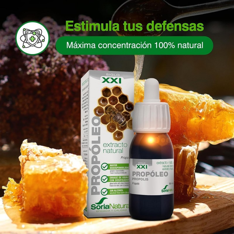 Extrato de Própolis Soria Natural S XXI 50 mlENVIO 24 horas