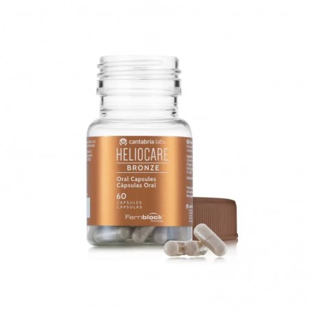 HELIOCARE Bronze Cápsulas Fotoprotección Oral 60 CápsulasENVÍO 24H