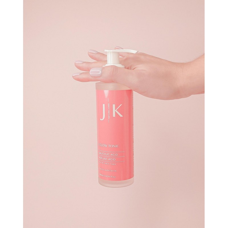 Jk Natural Care Glow Tonic Exfoliating Tonic Salicylic Acid Azelaic