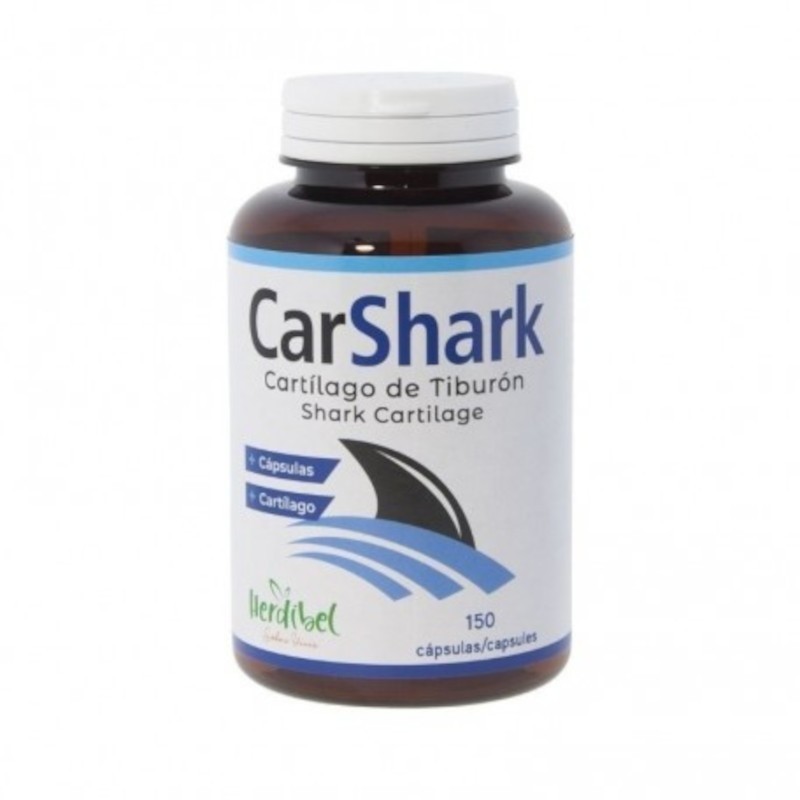 Herdibel Carshark 750 mg Cartilago De Tiburon 150 Cápsulas COMPRA ONLINE