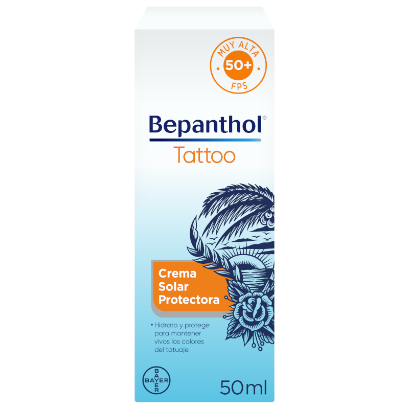 Bepanthol Tattoo Crema Solar Spf Mloferta Online