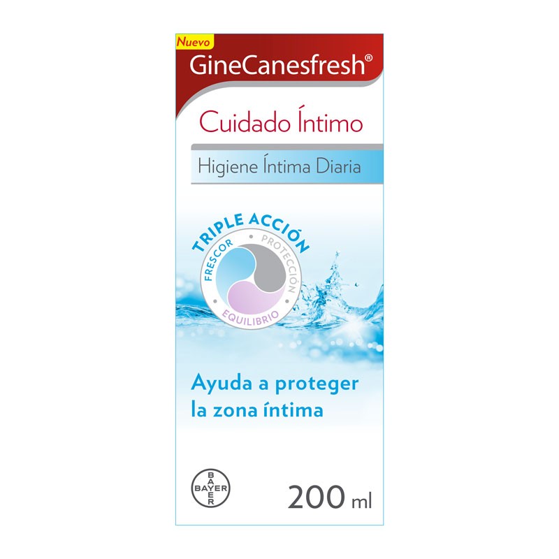 GineCanesFresh Gel Hygiène Intime Quotidienne 200 ml
