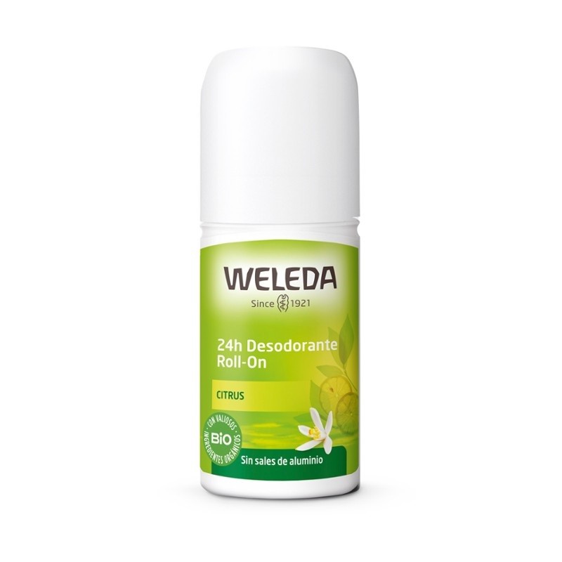 Desodorante Roll-On WELEDA Citrus 24h (50ml)