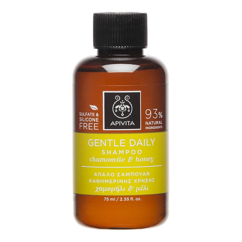 APIVITA Sanftes Shampoo für den täglichen Gebrauch, 75 ml