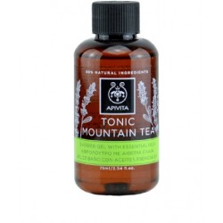 Gel da bagno Apivita Tonic Mountain Tea 75ml