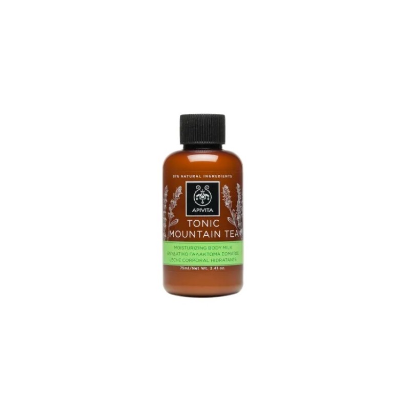 Apivita Tonic Mountain Tea Feuchtigkeitsspendende Körpermilch 75ml Apivita Tonic Mountain Tea Feuchtigkeitsspendende Körpermilch 75ml