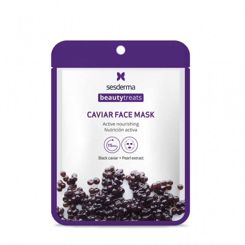 SESDERMA Máscara facial Black Caviar Nutrición Activa 22ml