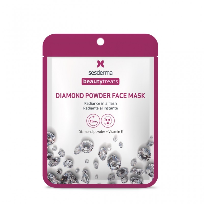 SESDERMA Sofort strahlende Diamantpulver-Gesichtsmaske, 22 ml