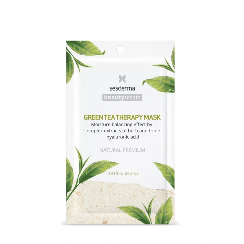 SESDERMA Grüner Tee Antiox Feuchtigkeitsspendende Gesichtsmaske 25ml SESDERMA Grüner Tee Antiox Feuchtigkeitsspendende Gesichtsmaske 25ml