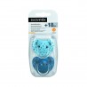 SUAVINEX Duplo Anatomical Latex Pacifier +18 months (Little Ants Blue)