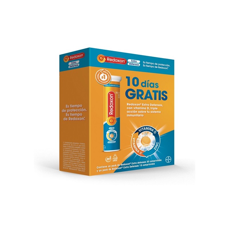 REDOXON Extra Abwehrkräfte 30+15 Brausetabletten