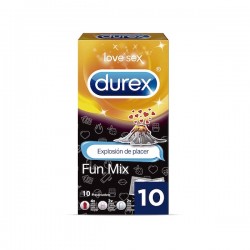 DUREX Preservativos Fun Mix Emoji 10 unidades