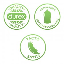 DUREX Naturals Pure 100% Lubrificante Íntimo Natural Duplo Gel 2x100ml