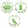 DUREX Naturals Pure Lubrifiant Intime 100% Naturel Duplo Gel 2x100ml