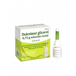 DULCOLAXO GLYCEROL 6,75 G REKTALLÖSUNG 6 EINLÄUFE 7,5 ML
