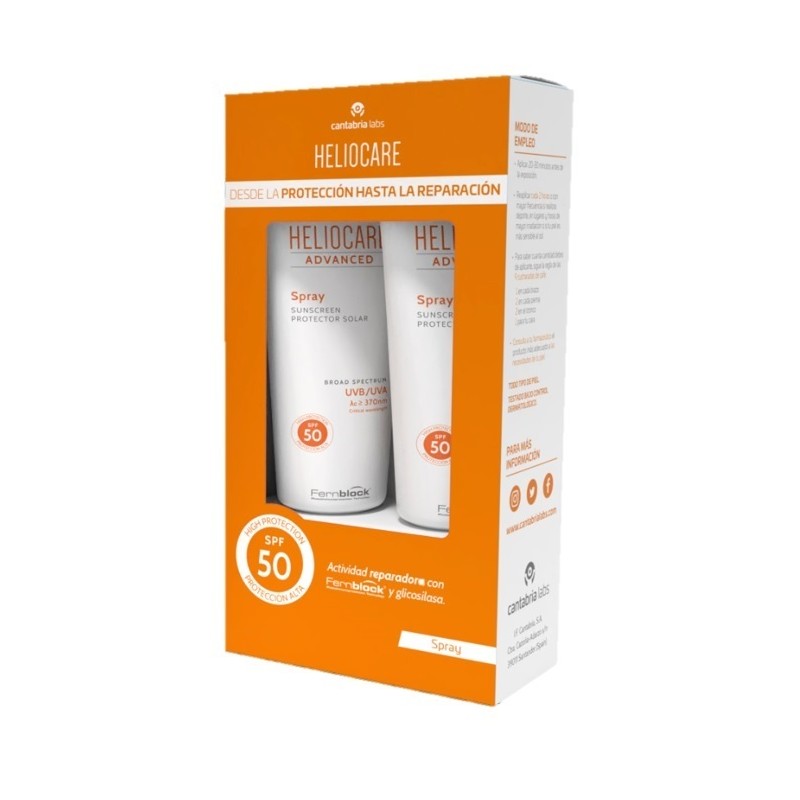 HELIOCARE Advanced Sonnenschutzspray SPF50 DUPLO 2x200ml HELIOCARE Advanced Sonnenschutzspray SPF50 DUPLO 2x200ml