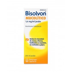 BISOLVON MUCOLYTIQUE 1,6 MG/ML SIROP 200 ML