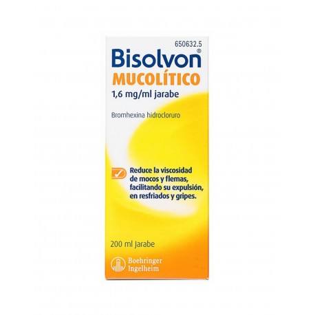 BISOLVON MUKOLYTISCH 1,6 MG/ML SIRUP 200 ML