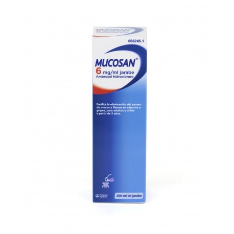 MUCOSAN 6 MG/ML SIROP 250 ML