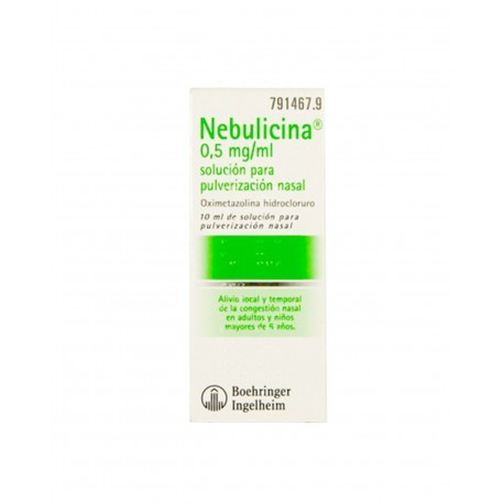 NÉBULICINE 0,5 MG/ML NÉBULISEUR NASAL 10 ML