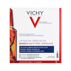 VICHY Liftactiv Specialist Glyco-C Night Peeling Ampolas x30 Ampolas