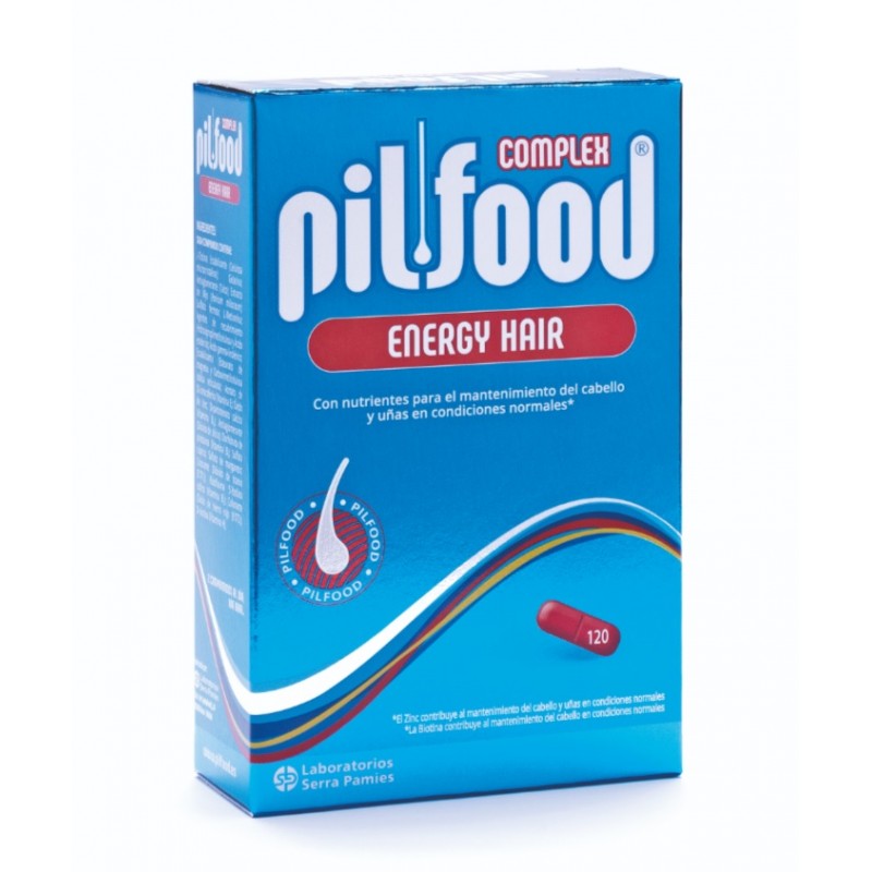 PILFOOD Complex Energy Hair 120 Comprimidos