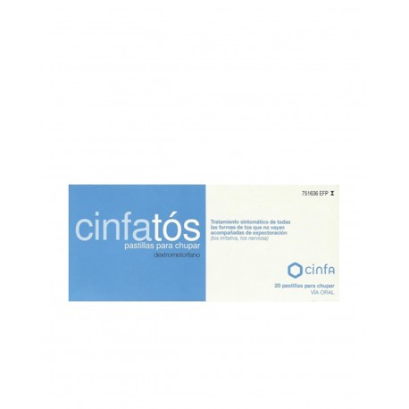 CINFATOS 10 MG 20 COMPRIMIDOS PARA CHUPAR