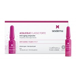 SESDERMA Acglicolic Classic Forte Anti-Âge 10 ampoules