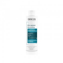 VICHY Dercos Shampoing Ultra Apaisant pour Cheveux Normaux à Gras 200 ml