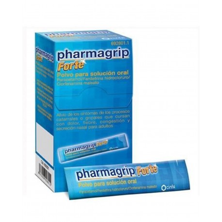 PHARMAGRIP FORTE 10 ENVELOPES