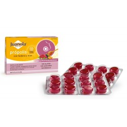 JUANOLA Própolis com Hedera e Mel Sabor Frutas Silvestres 24 Comprimidos Suaves