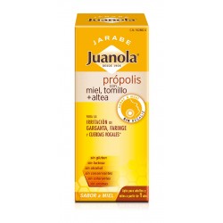 JUANOLA Sirop de Propolis au Miel, Thym et Arôme Miel d'Altea 150 ml