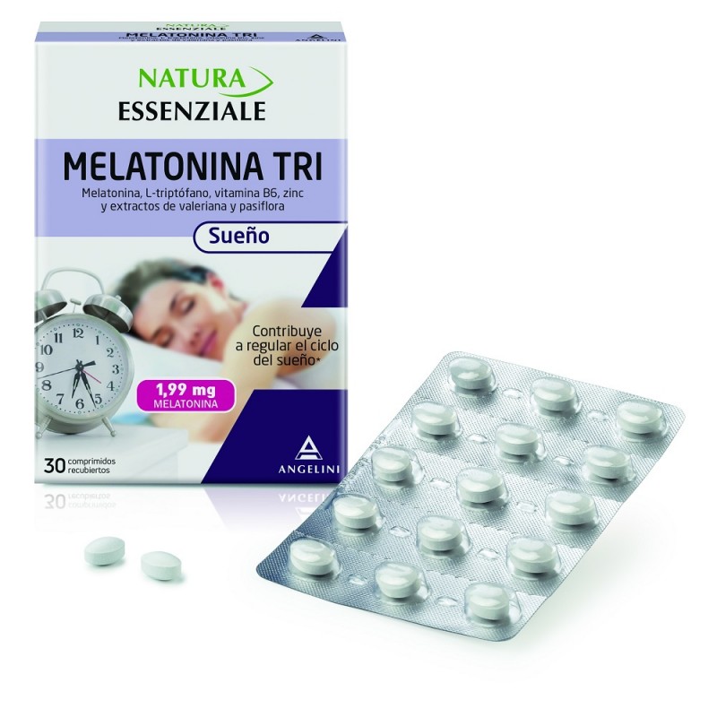 Natura Melatonina Tri Sueño 30 comprimidos