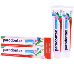 PARODONTAX Duplo Herbal Fresh Pasta de Dentes Sabor Eucalipto e Menta 2x75ml