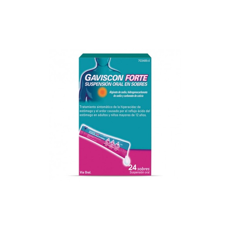 GAVISCON Forte Sospensione Orale 24 Bustine 10ml GAVISCON Forte Sospensione Orale 24 Bustine 10ml