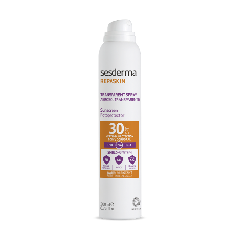 SESDERMA Repaskin Aerosol Trasparente SPF30 200ml SESDERMA Repaskin Aerosol Trasparente SPF30 200ml