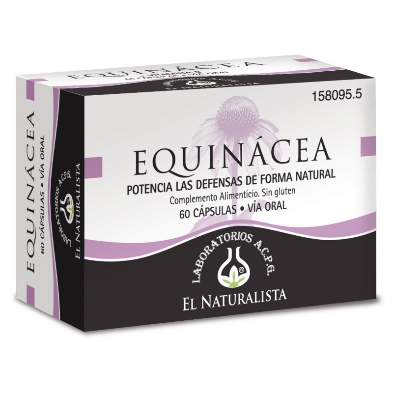 EQUINÁCEA + VITAMINA C El Naturalista 60 cápsulas