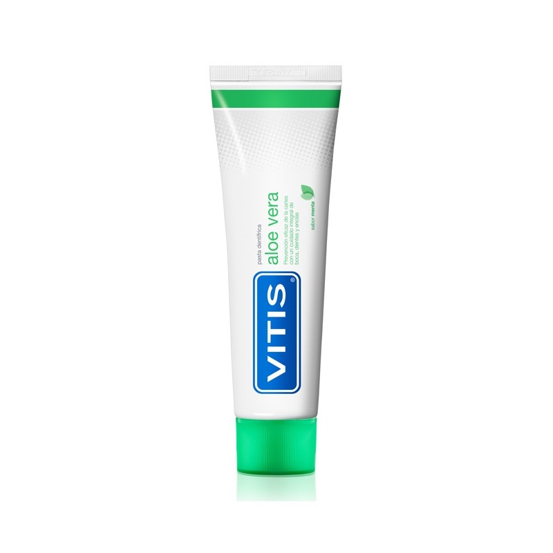 VITIS Aloe Vera Zahnpasta Minzgeschmack 150ml VITIS Aloe Vera Zahnpasta Minzgeschmack 150ml