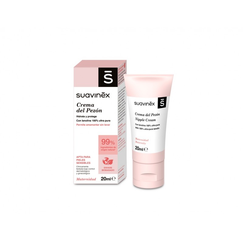 SUAVINEX Brustwarzenpflegecreme 20ml