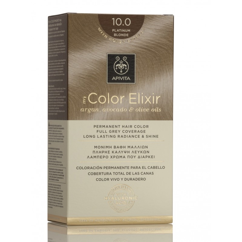APIVITA Tint 10.0 Platinum Blonde My Color Elixir APIVITA Tint 10.0 Platinum Blonde My Color Elixir