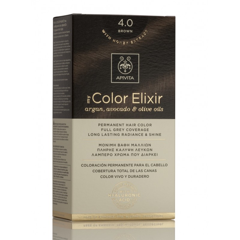APIVITA Tint 4.0 Castanho My Color Elixir APIVITA Tint 4.0 Castanho My Color Elixir