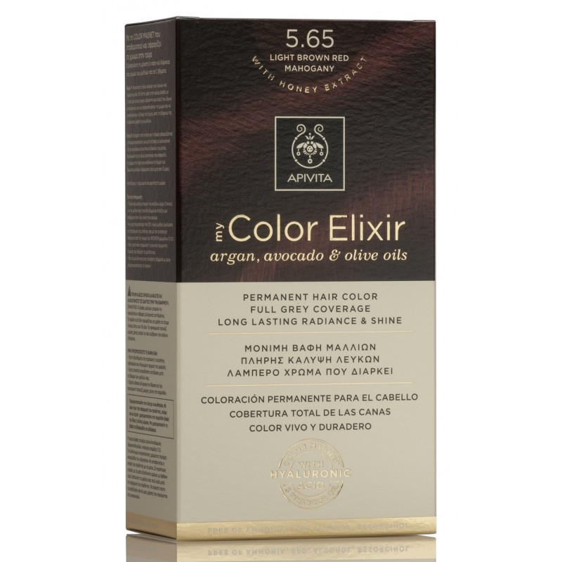 APIVITA Teinte 5.65 Châtain Clair Acajou My Color Elixir