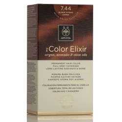 APIVITA Dye 7.44 Intense Copper Blonde My Color Elixir