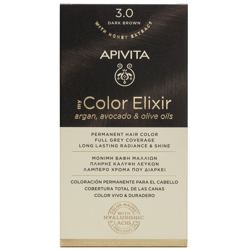 APIVITA Tint 3.0 My Color Elixir Castanho Escuro APIVITA Tint 3.0 My Color Elixir Castanho Escuro