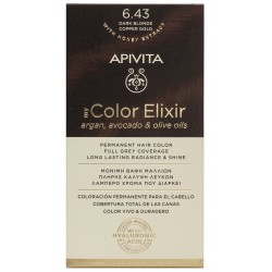 APIVITA Teinture 6.43 Blond Foncé Cuivré Doré My Color Elixir