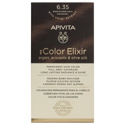 APIVITA Dye 6.35 Dark Blonde Golden Mahogany My Color Elixir