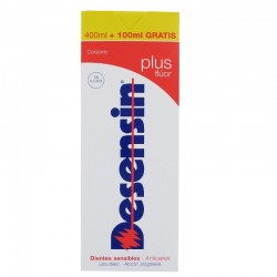DESENSIN Plus Fluoride Mouthwash 400ml + 100ml FREE