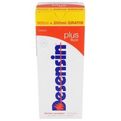 DESENSIN Plus Fluoride Mouthwash 800ml + 200ml FREE