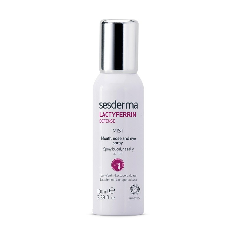 SESDERMA Lactyferrin Defense Mund-, Nasen- und Augenspray 100ml SESDERMA Lactyferrin Defense Mund-, Nasen- und Augenspray 100ml