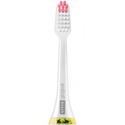 Peças sobressalentes para escova elétrica VITIS Sonic S10/S20 Cabeça de goma gengival 2 unidades.
